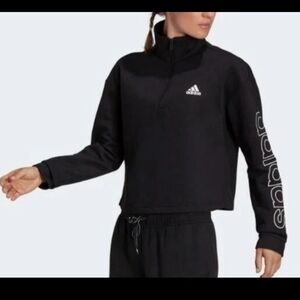 Adidas Women's Black Pullover Top